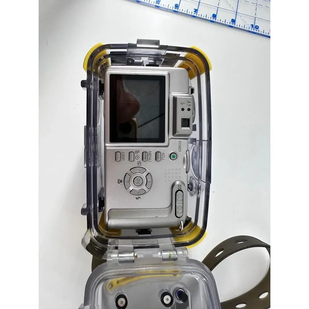 Vintage Sea&Sea DX-8000G 8MP Digital Camera w/ Underwater Housing – Working